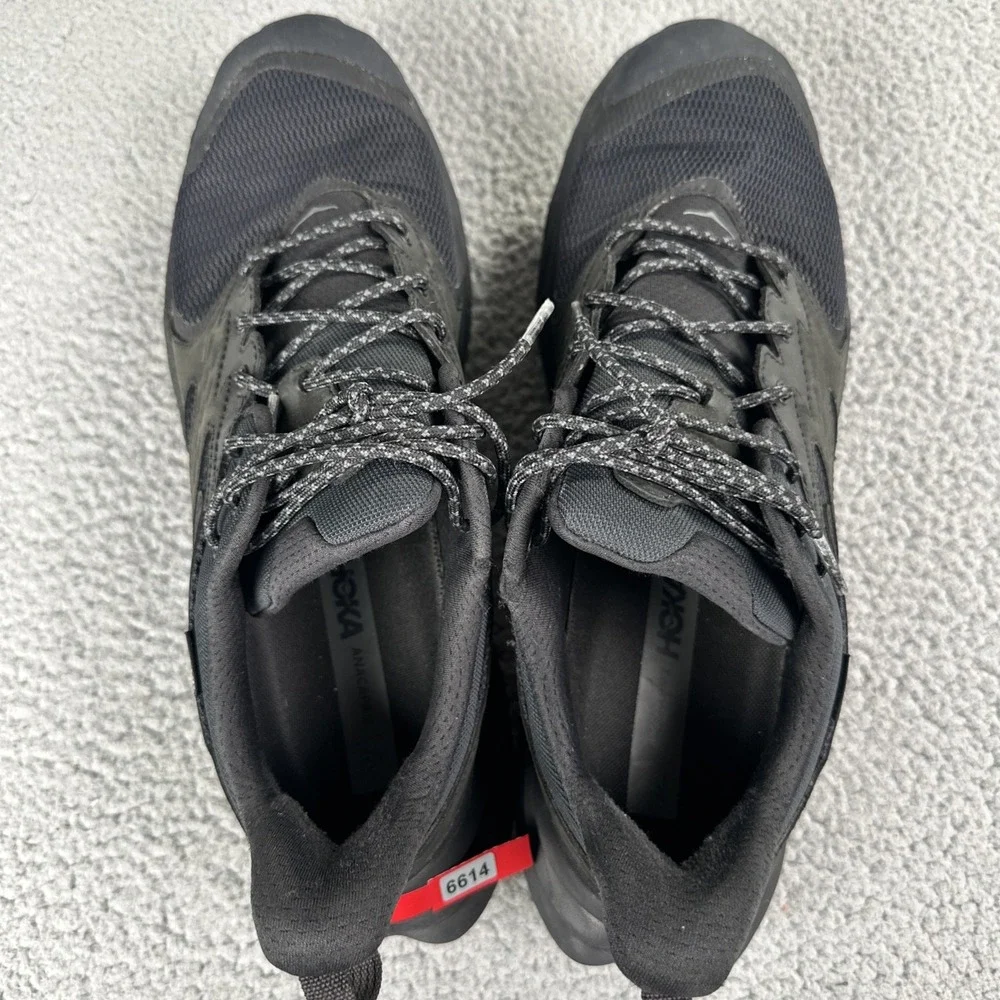 Hoka One One Anacapa 2 Low GTX Gore Tex Hiking Shoes Men 13D Black 1141632FBBLC